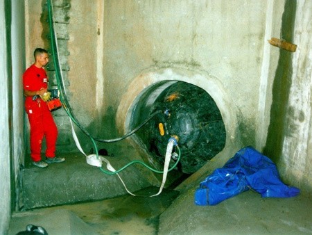 Пневматическое  заглушающее перекрытие (ПЗП) «LAMPE» применение Пневматическое  заглушающее перекрытие (ПЗП) «LAMPE» применение